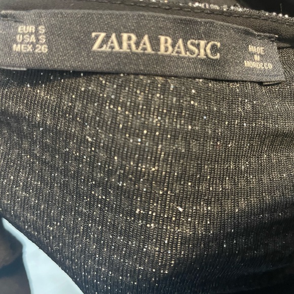 Zara Elegant Black Evening Dress - Picture 7 of 7